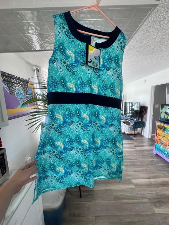 Mazu Swim Other - NWT Mazu Swim Paisley Mini Dress - 60s Mod Style with Pockets!